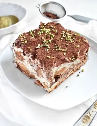 Ricetta TIRAMISÙ AL PISTACCHIO di ricettario