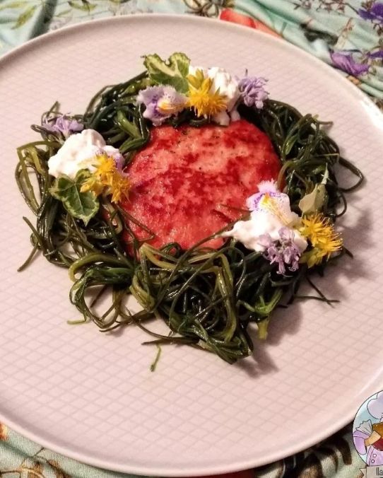 MEDAGLIONE DI TONNO E AGRETTI