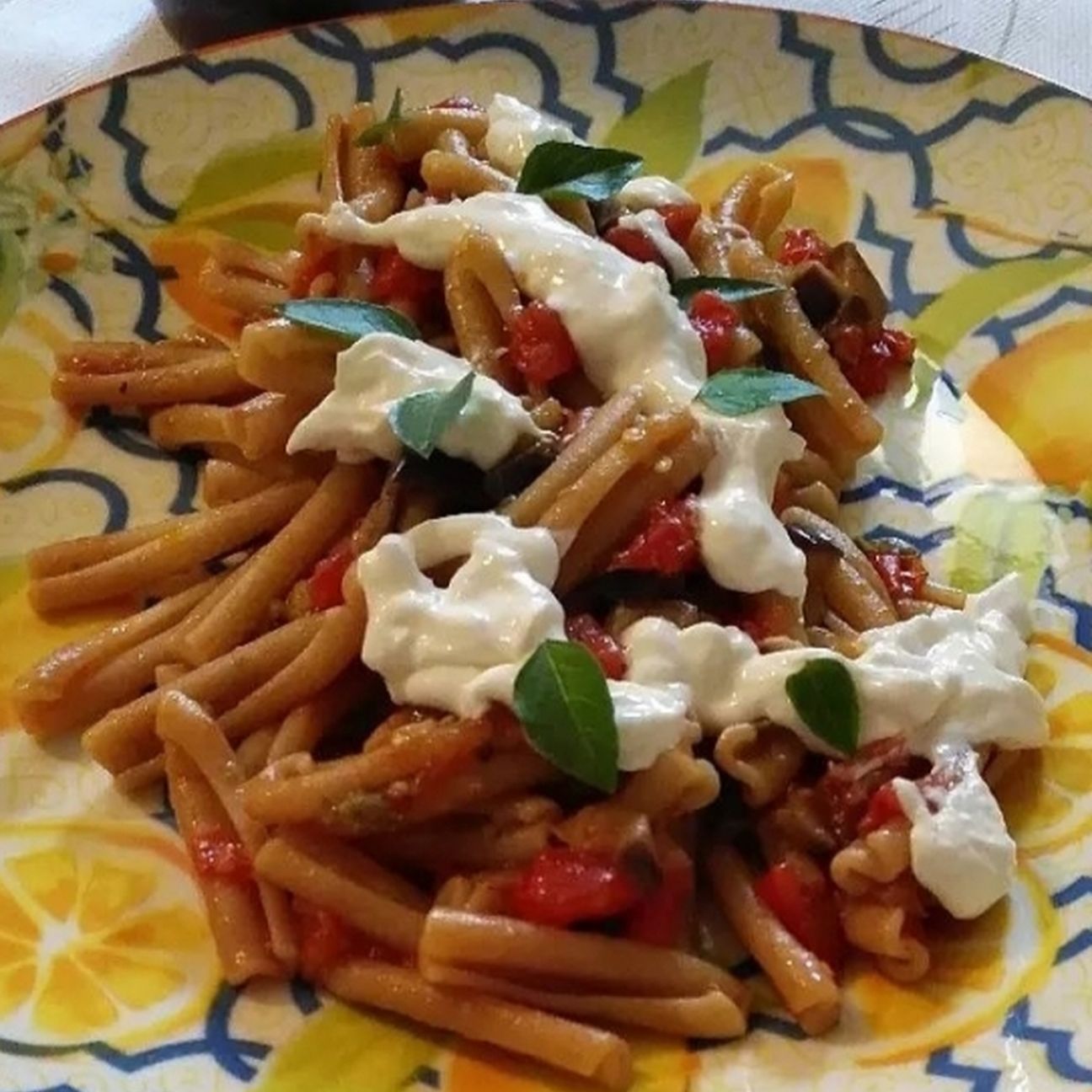 CASERECCE MELANZANE E POMODORO