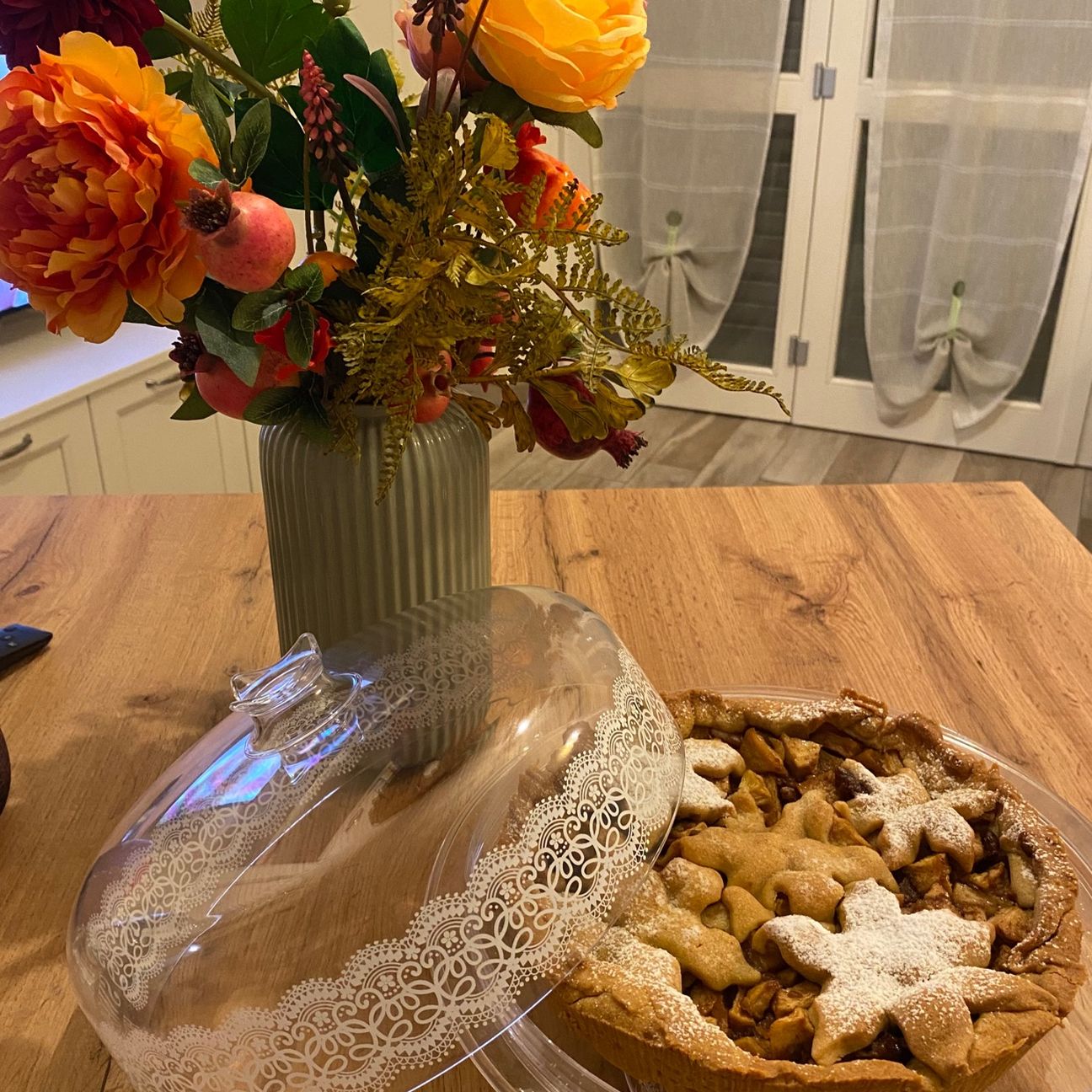 Apple pie con lotus