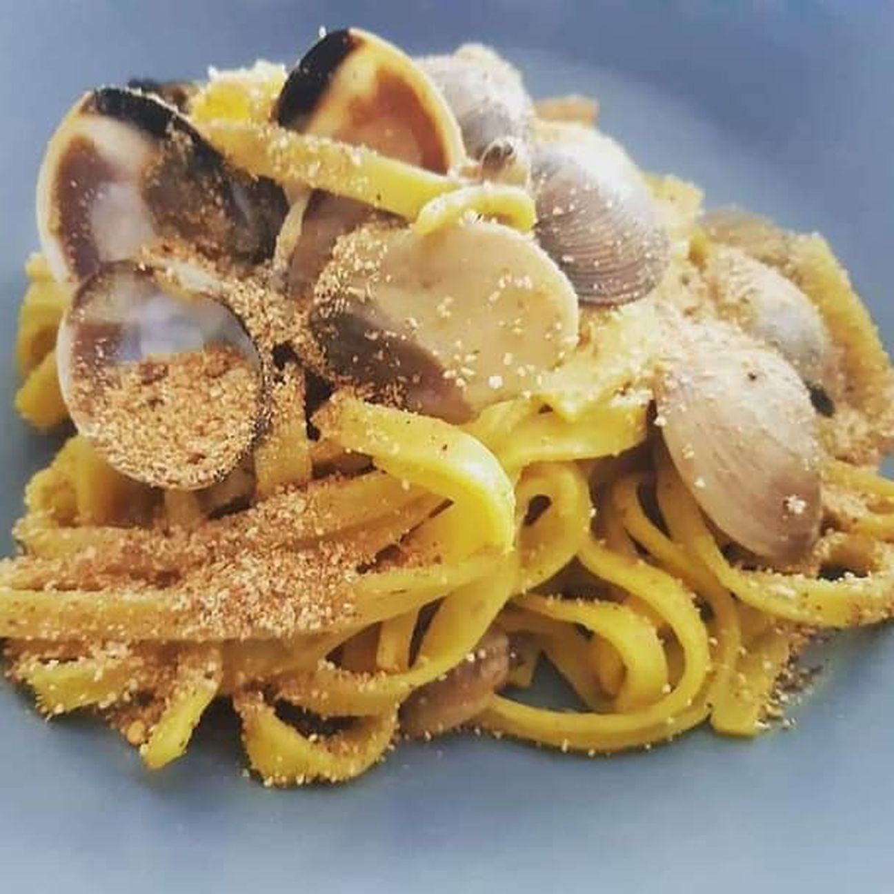 Tagliatelle alle vongole sabbiose
