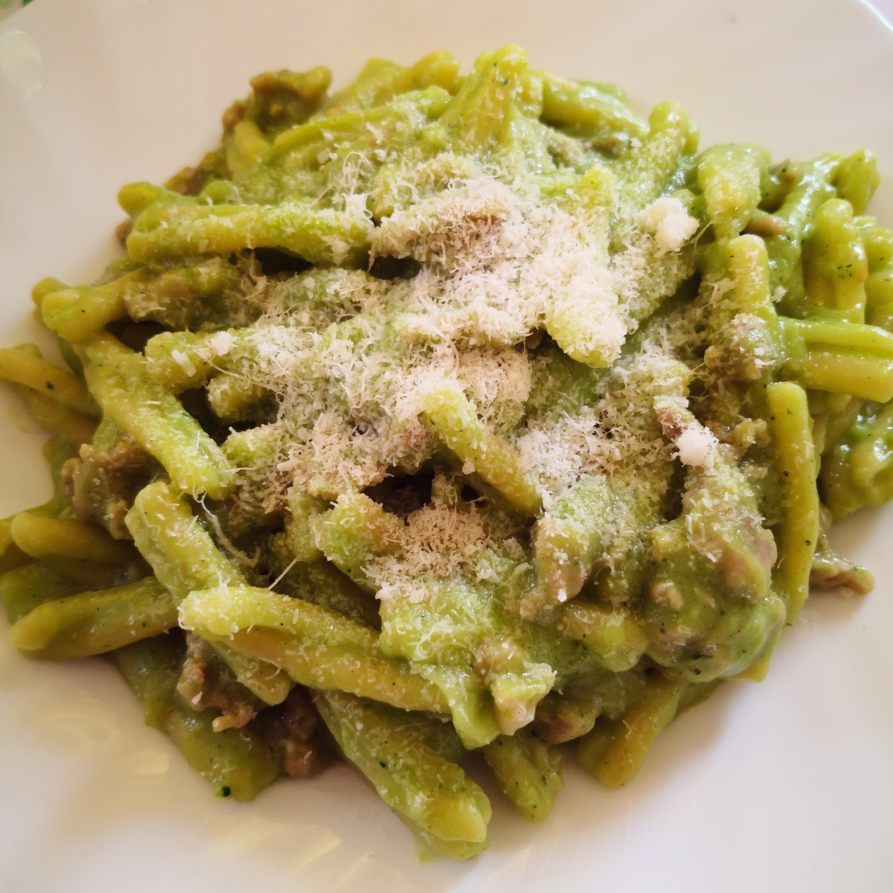 Casarecce crema di patate, broccoli e salsiccia  Cucina