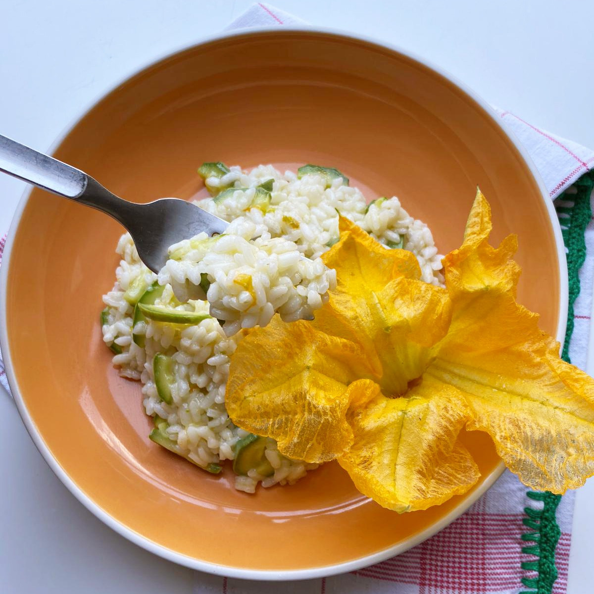 ricetta di fiori di zucchine