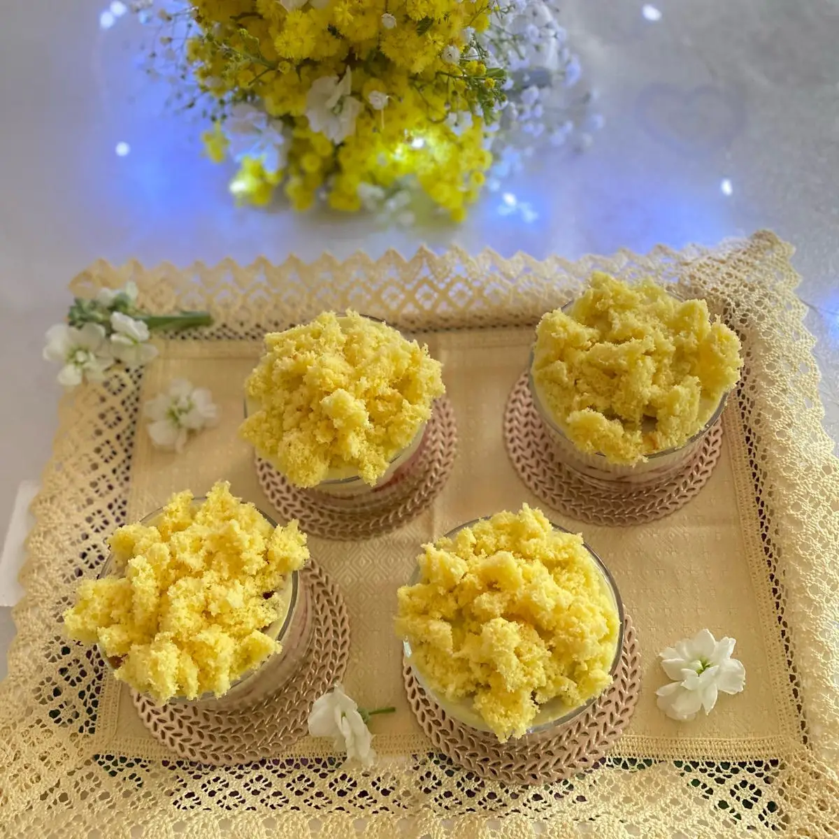 Ricetta 🌾 Dessert Mimosa 🍨🌾 di andreanimimma