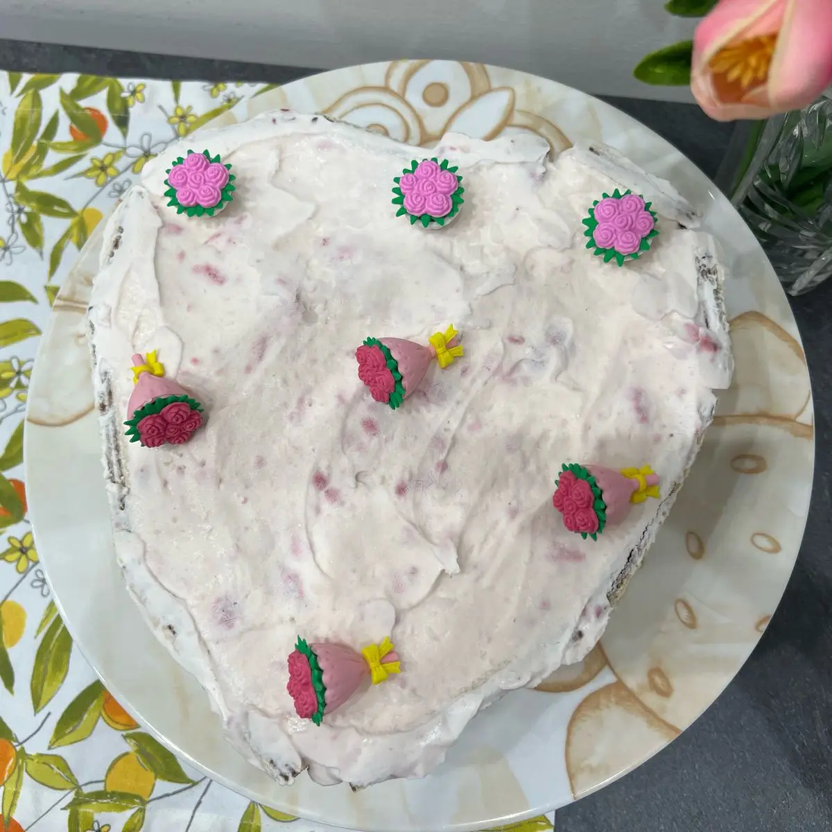 Ricetta Semifreddo wafer e fragole🍓🍓🍓🍓 di loredana705