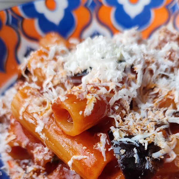 RIGATONI ALLA NORMA apranzodainonni Al.ta Cucina