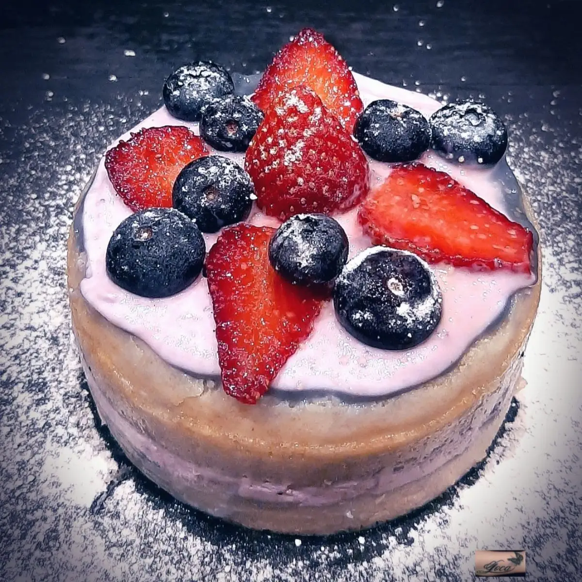 Ricetta Tortina Mirtilli e Fragole di Loca