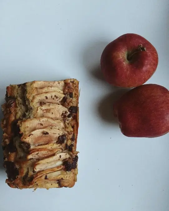 Ricetta plumcake alle mele,noci e cioccolato fondente 🍎🍫 di aboutsof