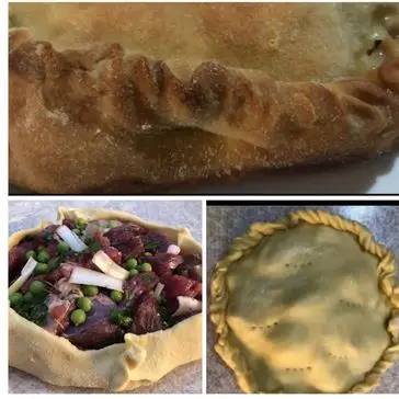 Ricetta Torta primavera con agnello, cipolotti e piselli freschi di Mascia