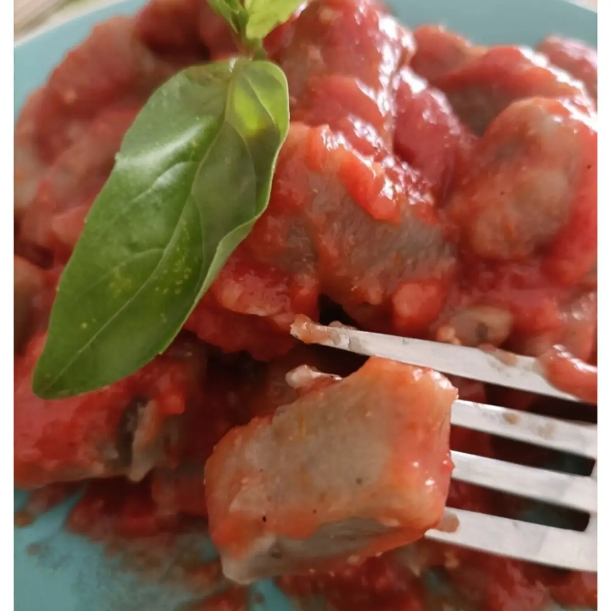 Ricetta GNOCCHI DI MELANZANA AL SUGO DI POMODORO E BASILICO 😋🍅 di Cucina._con_me_lory