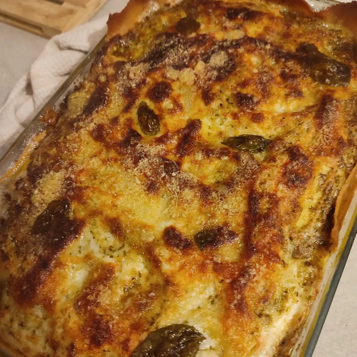 Ricetta Lasagne al pesto con patate e fagiolini di cucinoemagno