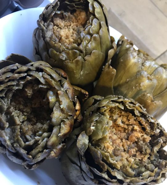 Carciofi Con Pangrattato Al ta Cucina carciofi-con-pangrattato-al-ta-cucina