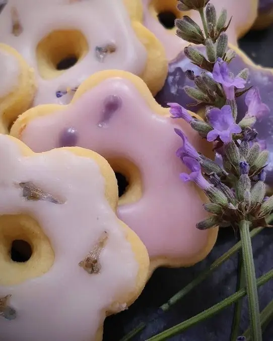 Ricetta Canestrelli con ghiaccia alla lavanda di flastefyfood