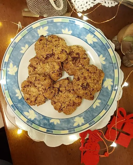 Ricetta Cookies cioccolato e noci di Capperosalato