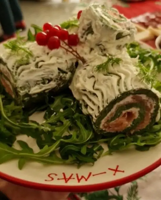 Ricetta Tronchetto di Natale salato #NataleAltaCucina di Mamy.chef75