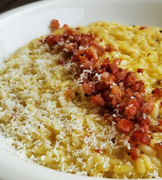 Risotto carbonara Al.ta Cucina
