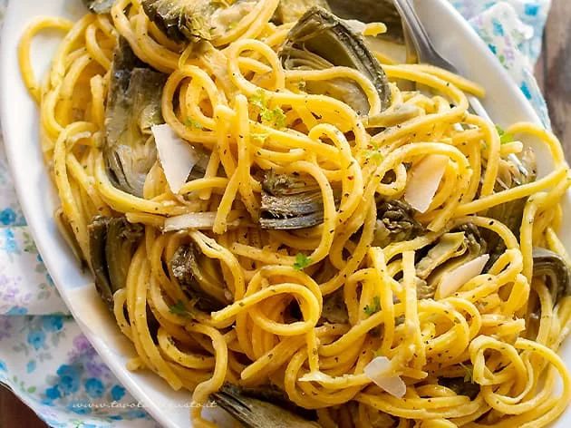 Ricetta Spaghetti alla carbonara con carciofi di sergioforcella9