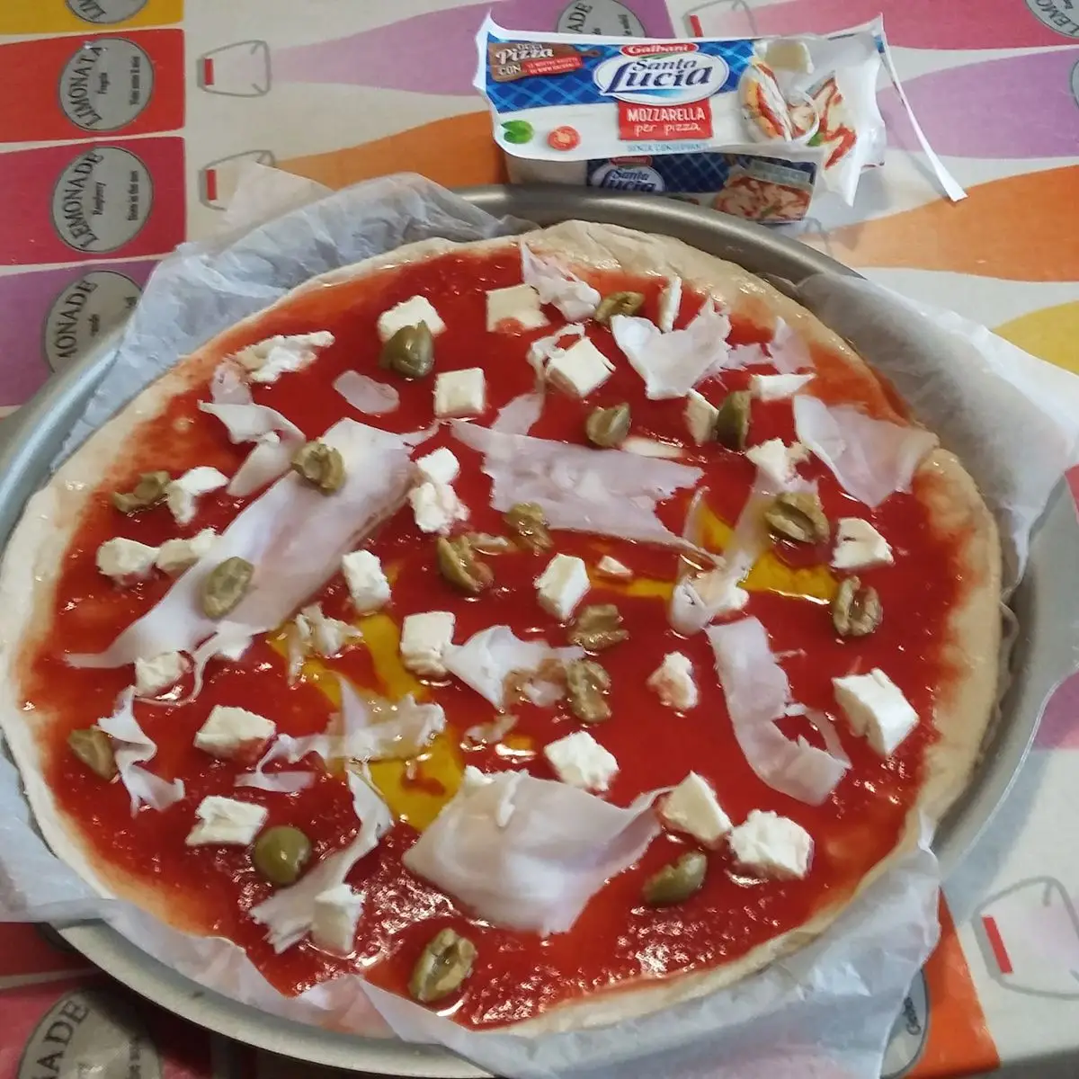 Ricetta Pizza alla farina di castagne con lardo locale ed olive di danielanovelliorsi