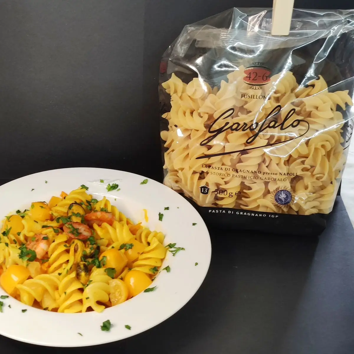 Ricetta Fusilloni Garofalo al Giallo sapore. di ilninotto