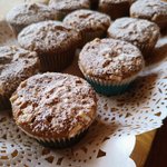 Soft muffins con gocce di cioccolato fondente