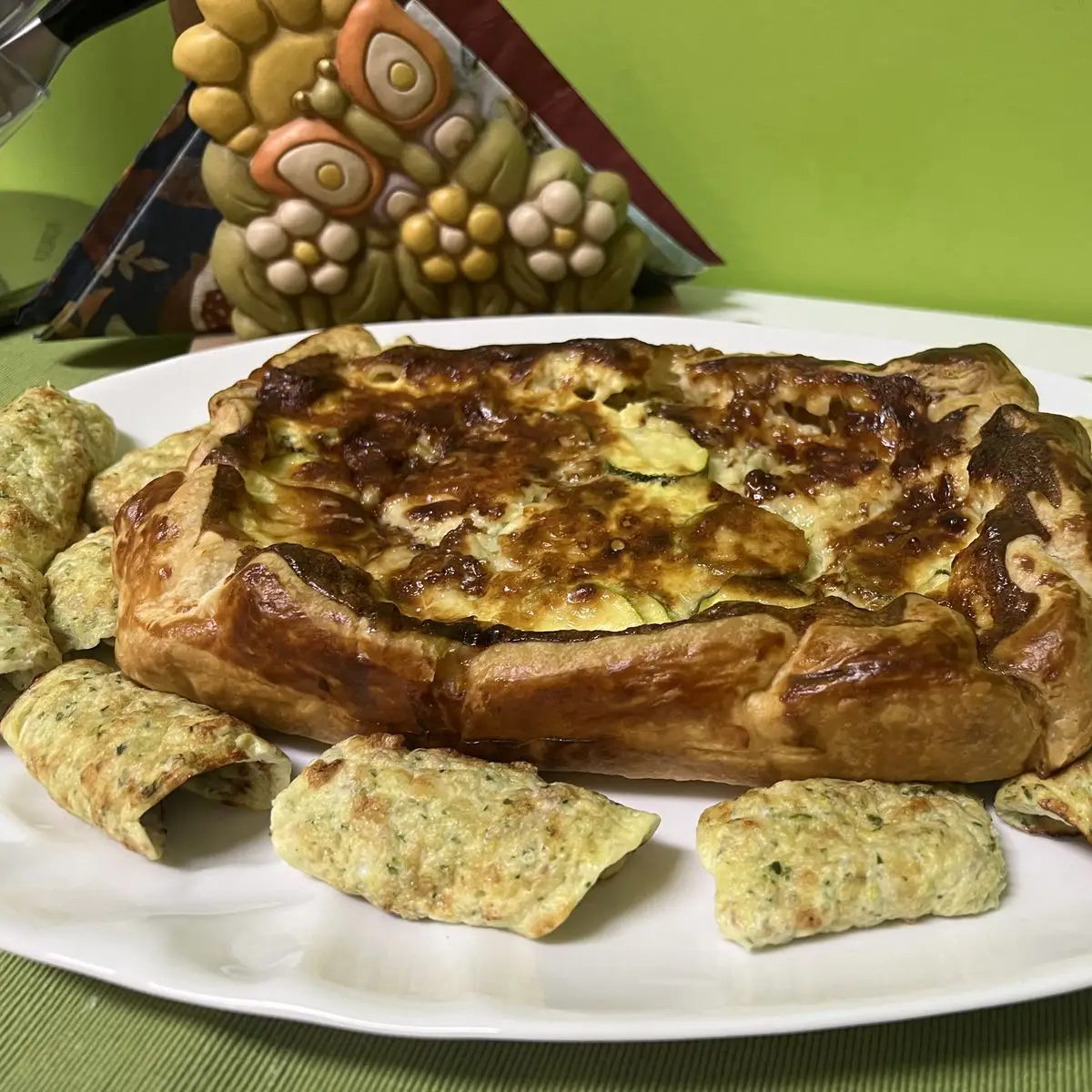 Ricetta Torta rustica di zucchine con nuvole di zucchine di loredana705