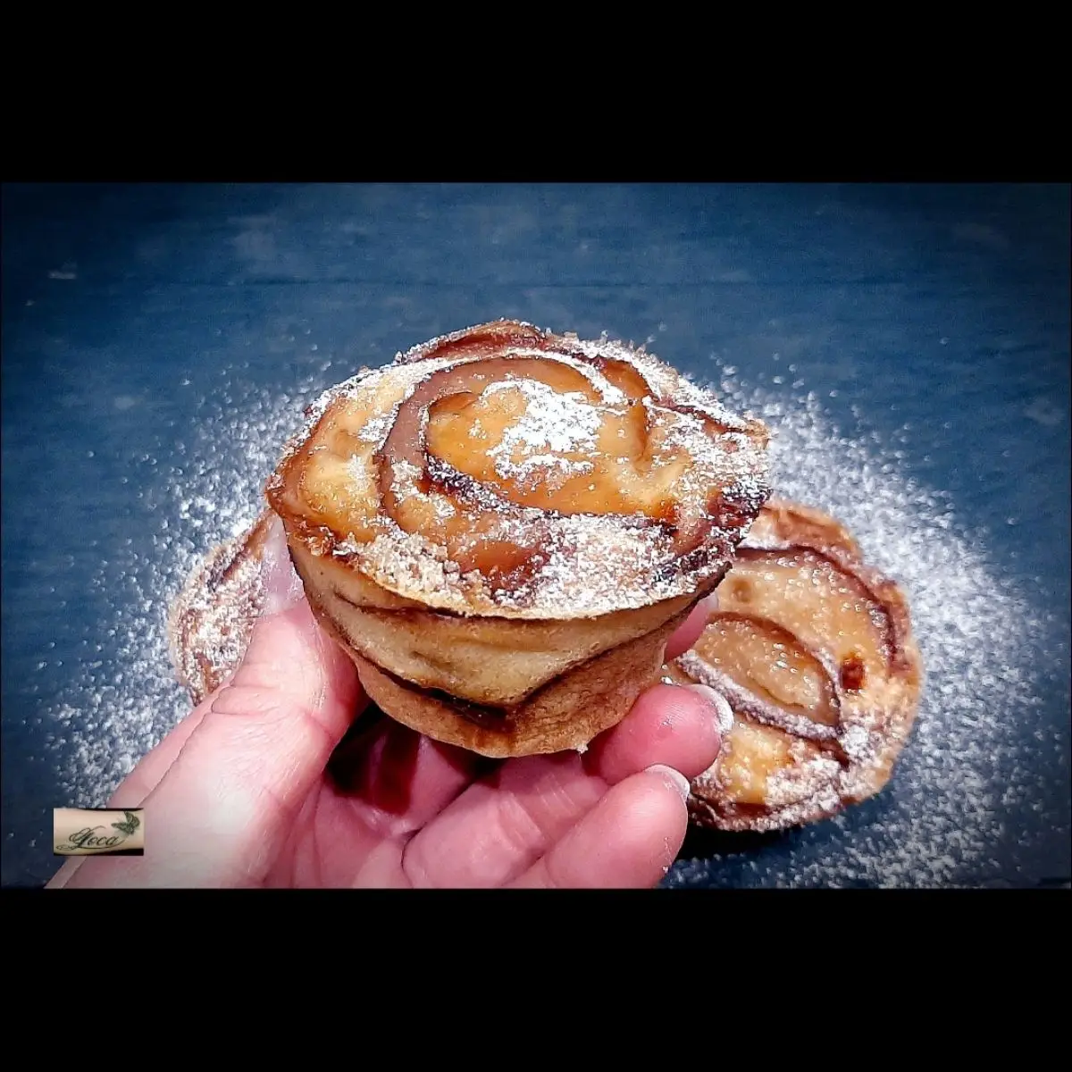 Ricetta Muffin Apple Rose di Loca
