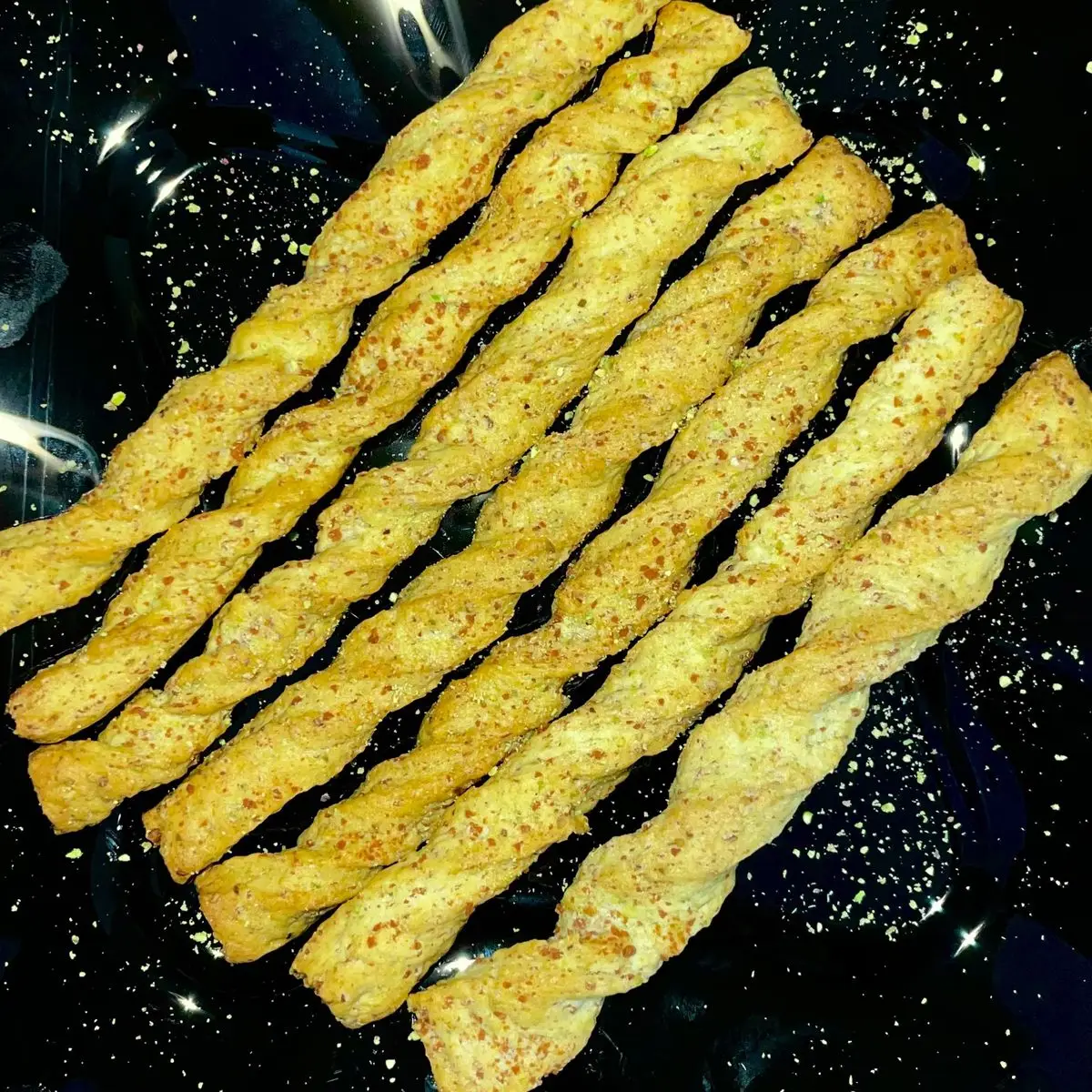 Ricetta Grissini al pistacchio e mortadella di unaforchettadigitale