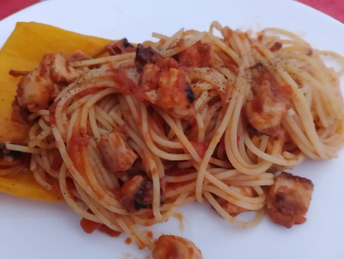 Ricetta Spaghetti ragù di polpo di sergioforcella9
