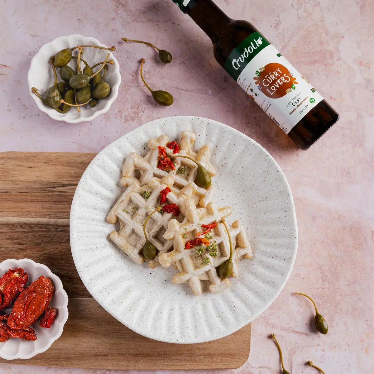 Ricetta Waffle salati al curry di ninahealthystories