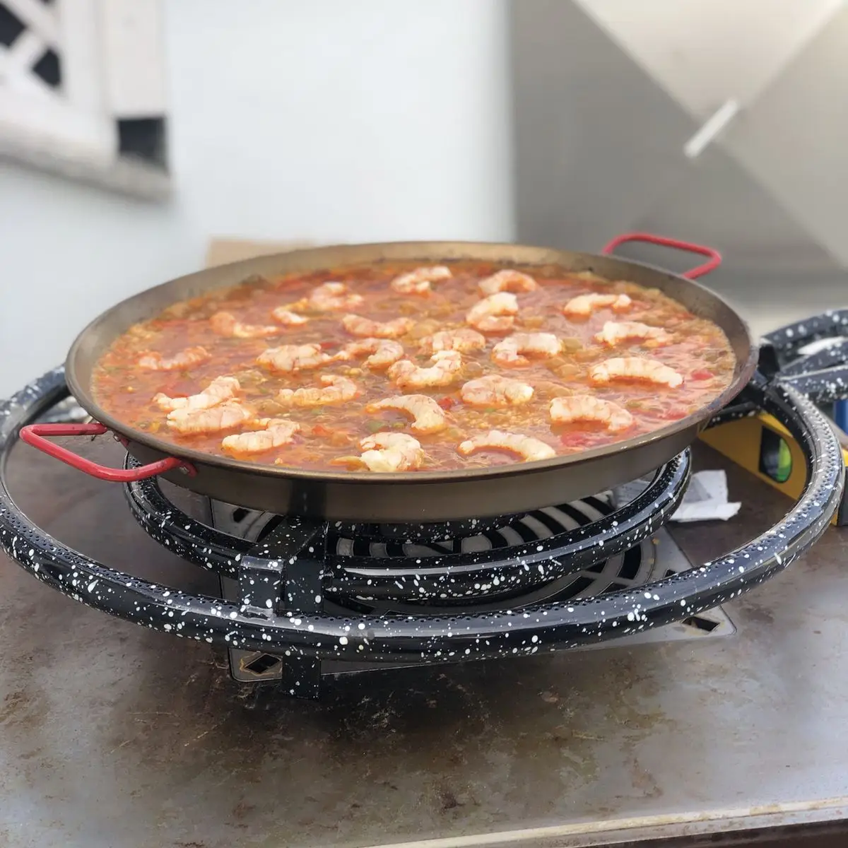 Ricetta Paellas/pane rustico/paella/ tortelli ripieni di Andria, salsiccia, pecorino, erbe aromatiche di user010