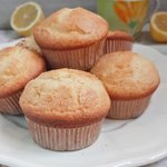 Muffin di ricotta e limone senza glutine né burro