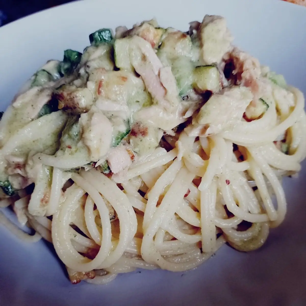 Ricetta Spaghetti con tonno e zucchine special di marcoscarsella44