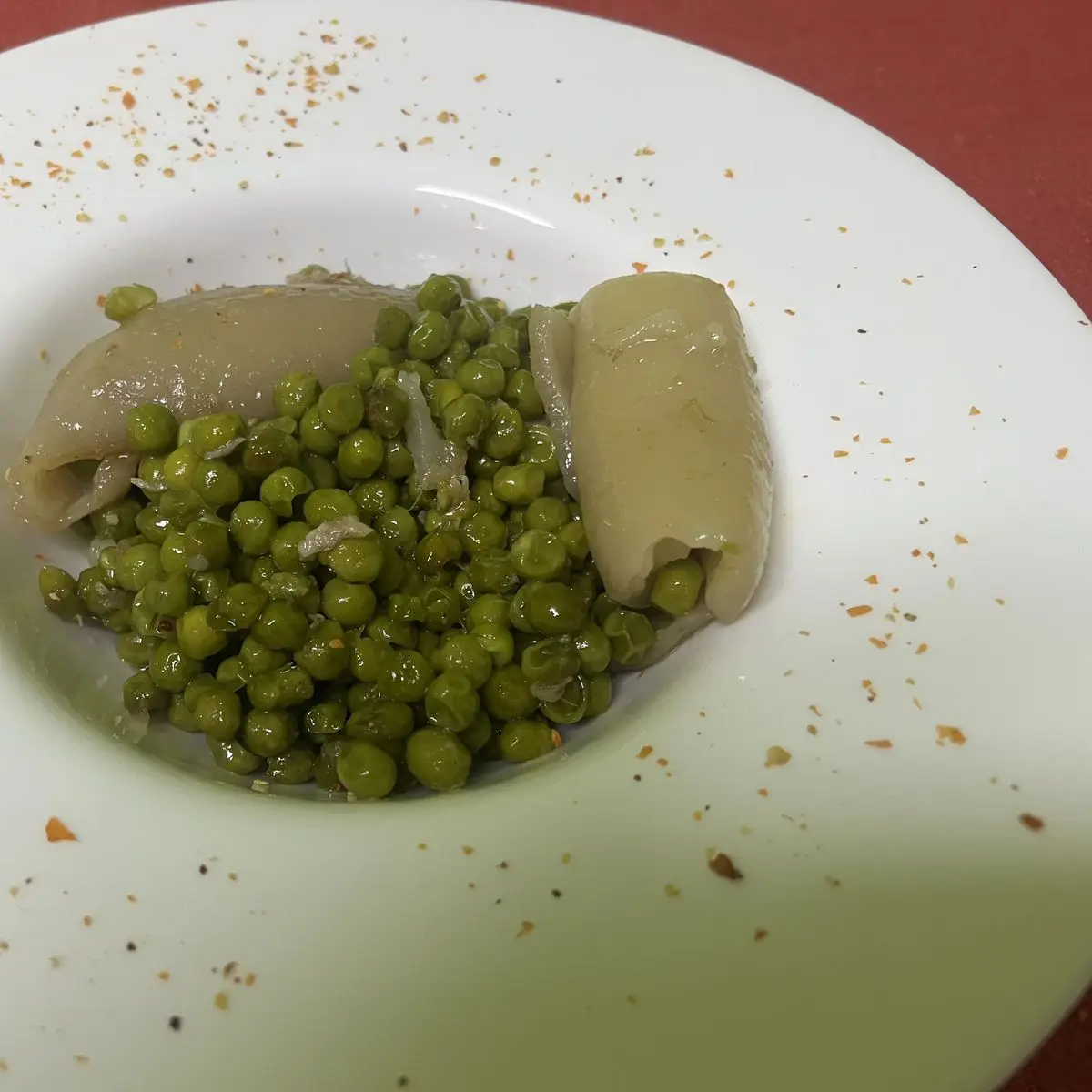Ricetta Braciole di cotiche di maiale con piselli di loredana705