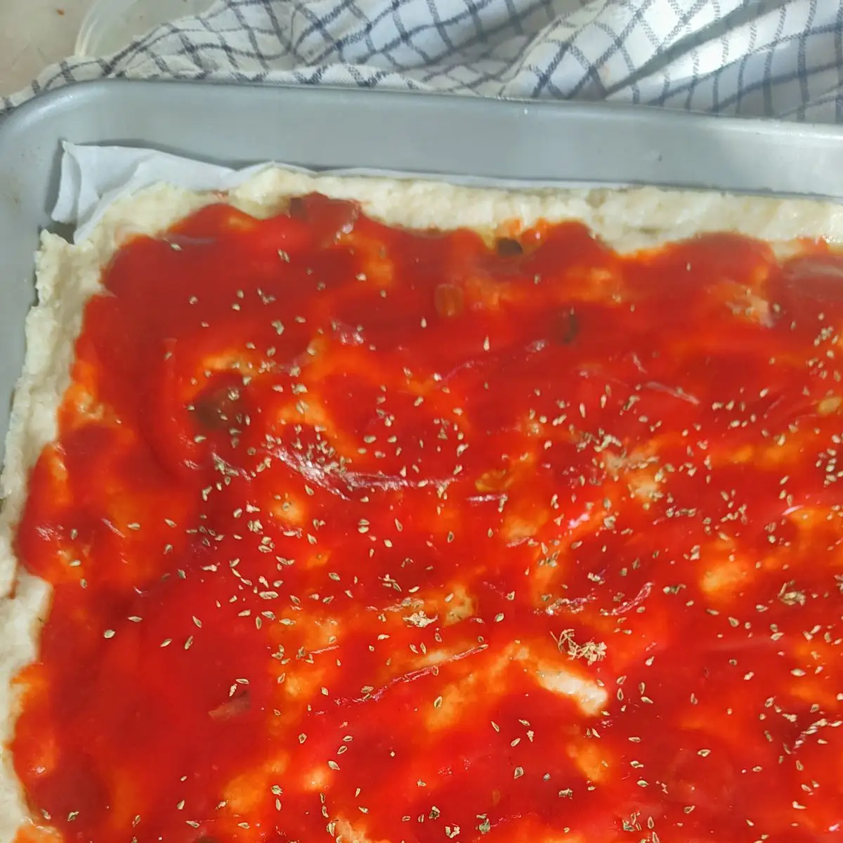 Ricetta Pizza in teglia di cavolfiore di _paola_catalano