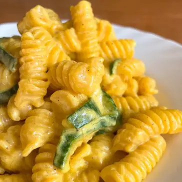 Ricetta Fusilli Zafferano Ricotta & Zucchine di dietaesgarro