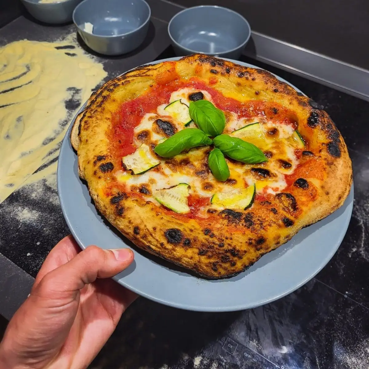 Ricetta Pizza contemporanea alta idratazione (80%) di gabrieletolentino02