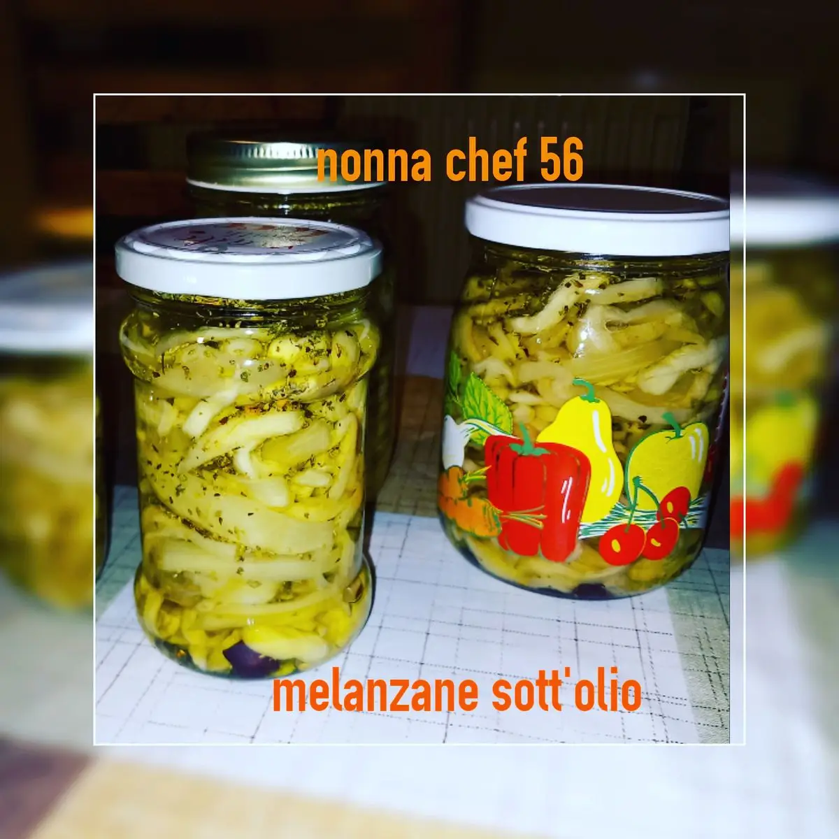 Ricetta melanzane sottolio di nonnachef56