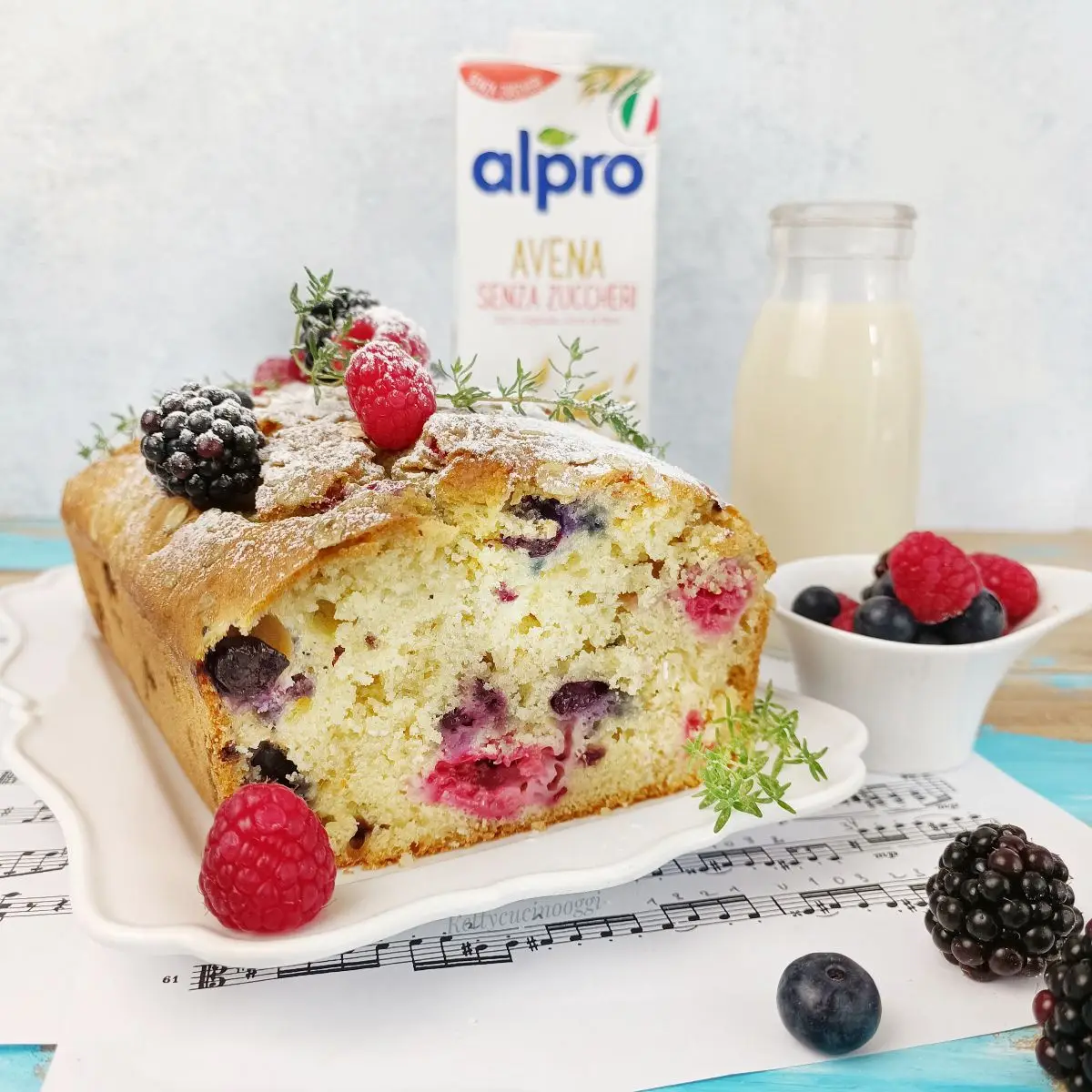 Ricetta PLUMCAKE AI FRUTTI ROSSI di kettycucinooggi