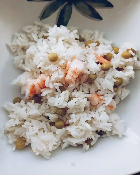Ricetta riso gamberi e piselli🦐💚 di aboutsof