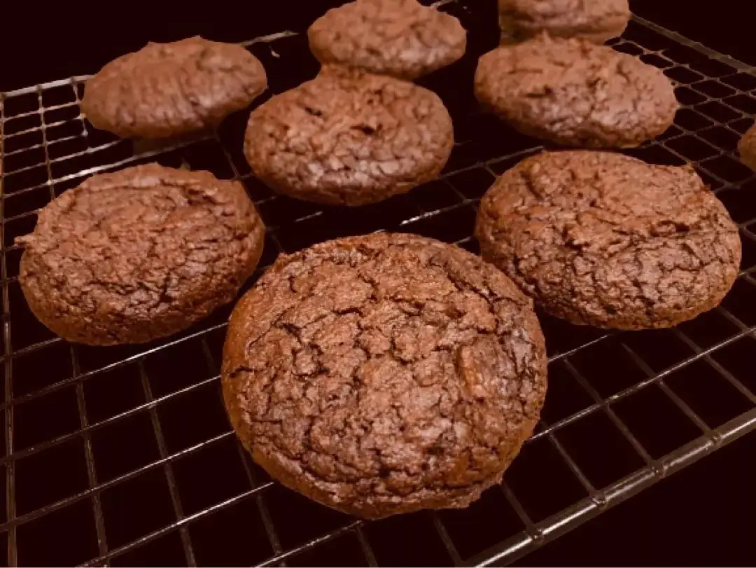 Ricetta Cookies Brownie Vegano di Ortensio