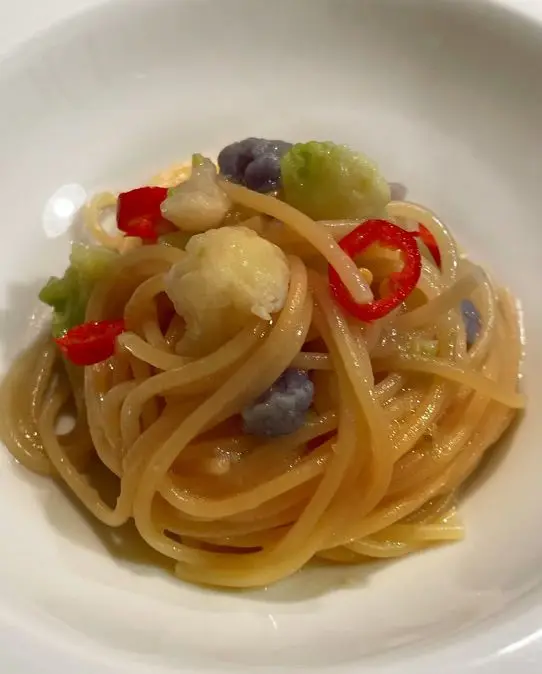 Ricetta Spaghetti aglio olio e cavolfiori di cucina_con_cristina