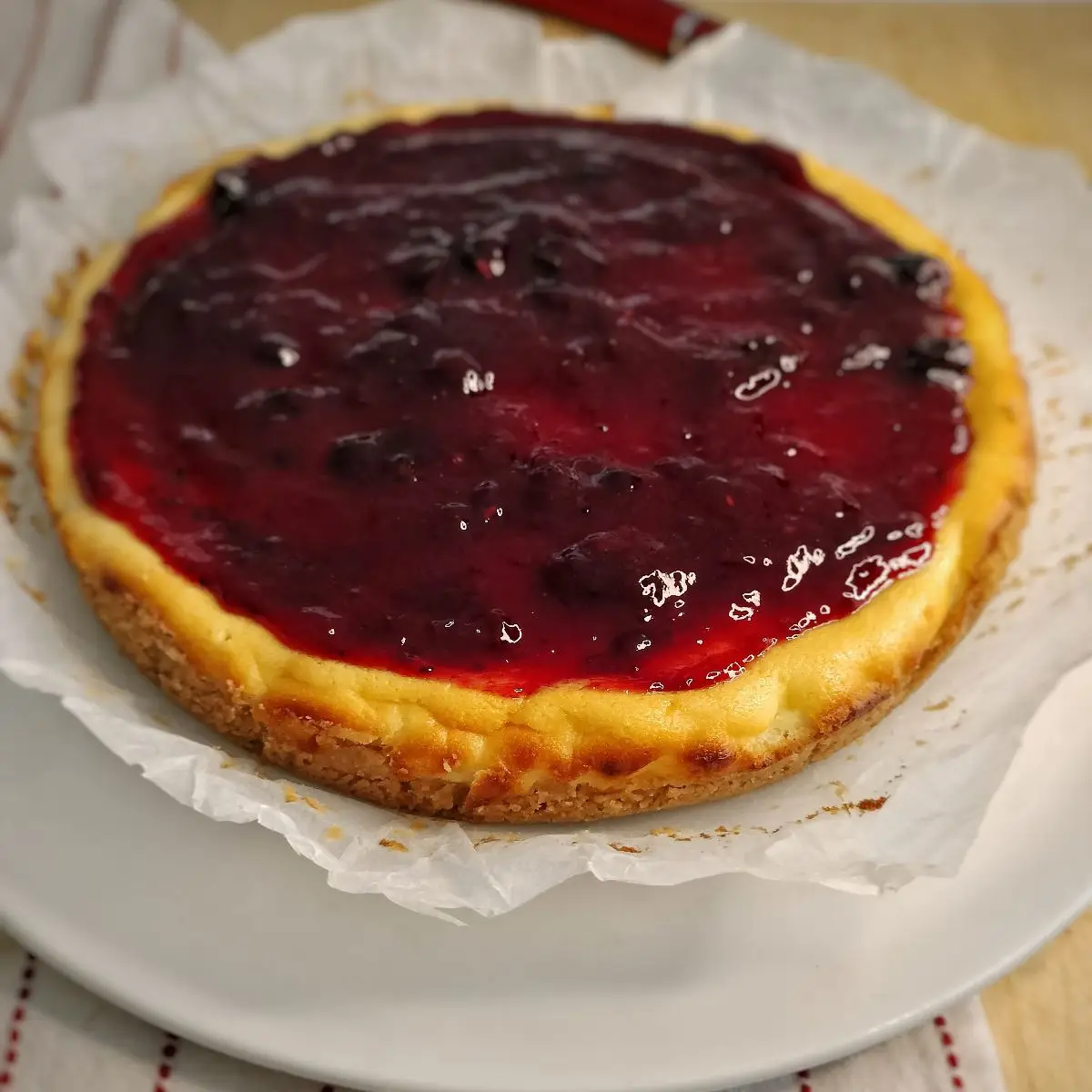Ricetta Cheesecake cotta di CucinaDargento