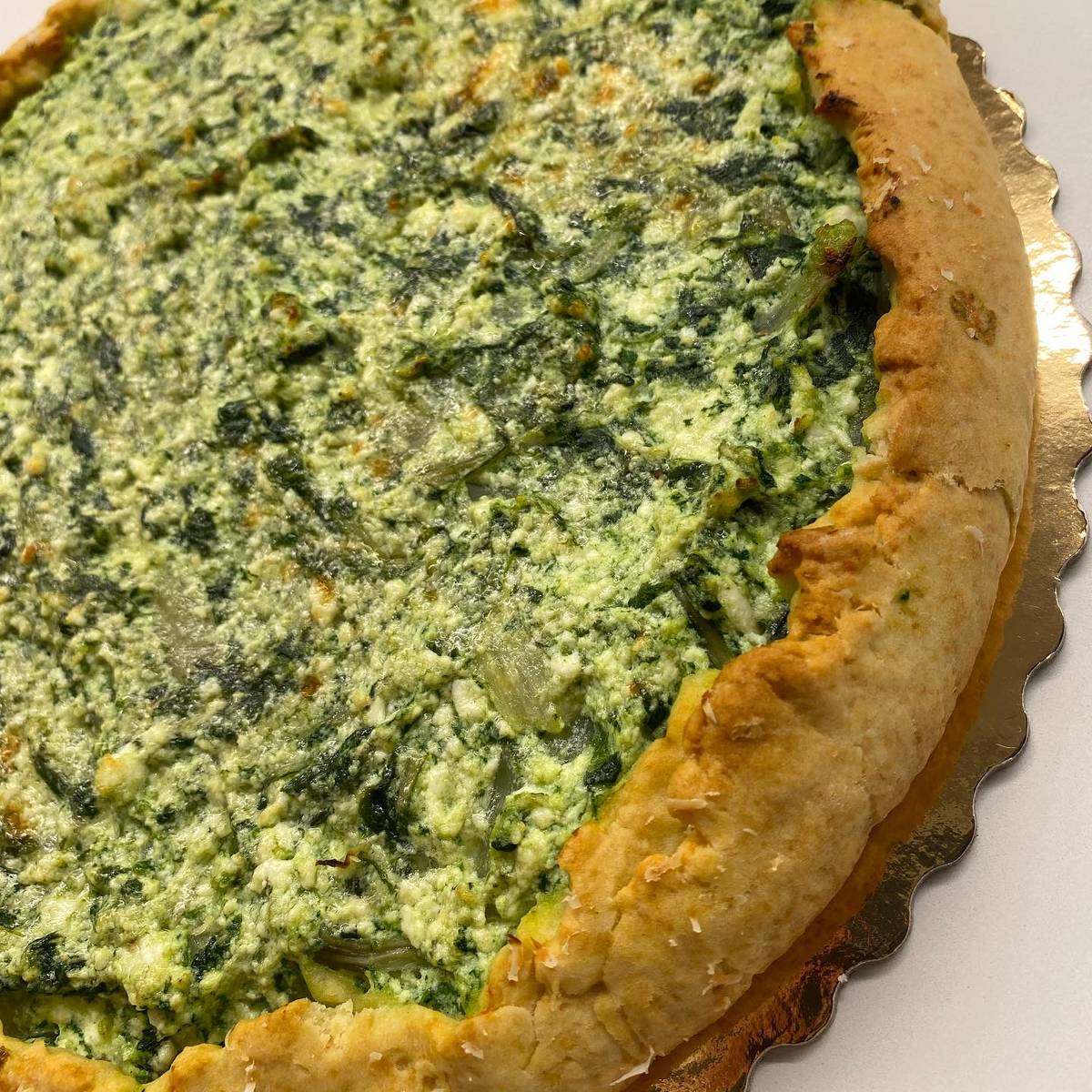 Torta rustica bieta, ricotta e parmigiano | Al.ta Cucina