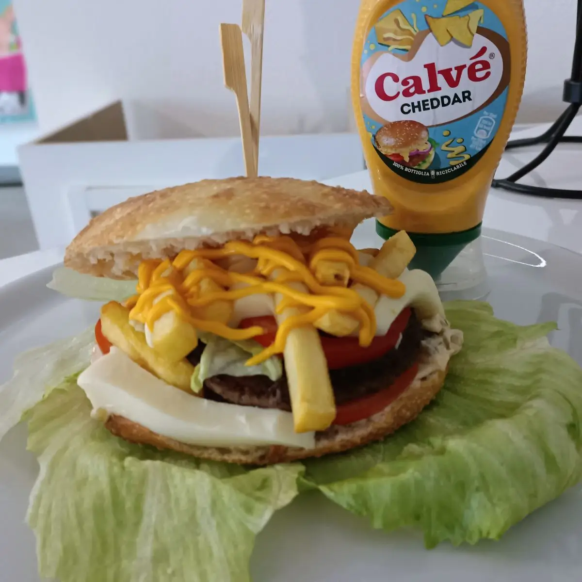 Ricetta Super panino con hamburger di carlodeiana66
