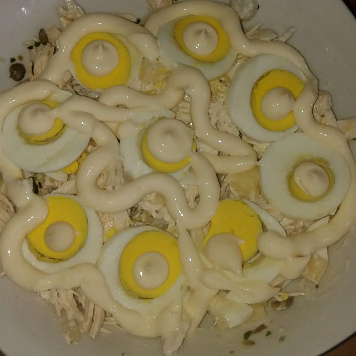 Ricetta Insalata di pollo e Calvè di annalindy53